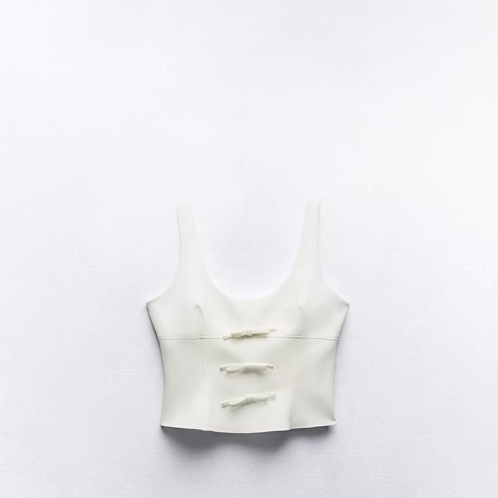 Zara Cream Women's Blouse
